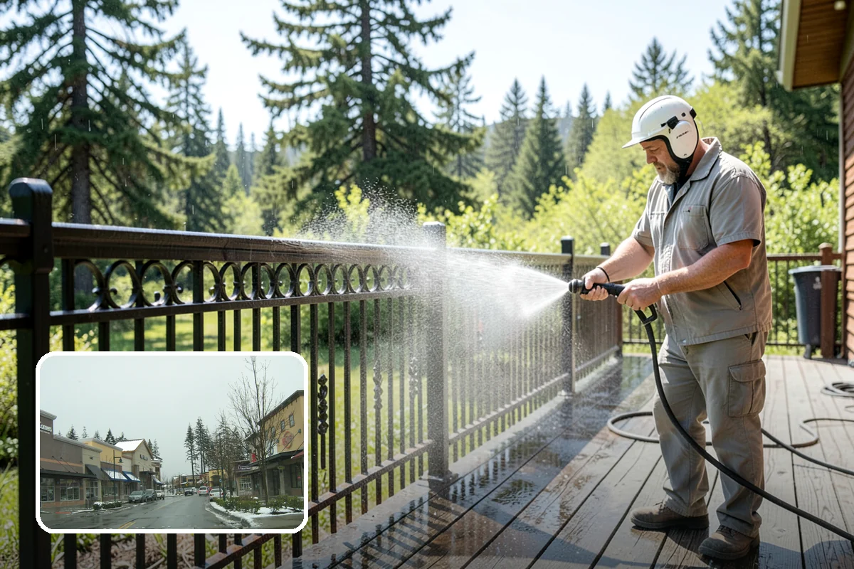 Brightening Treatment in Mill Creek, Snohomish County, WA - Restores natural color to cleaned or stripped wood