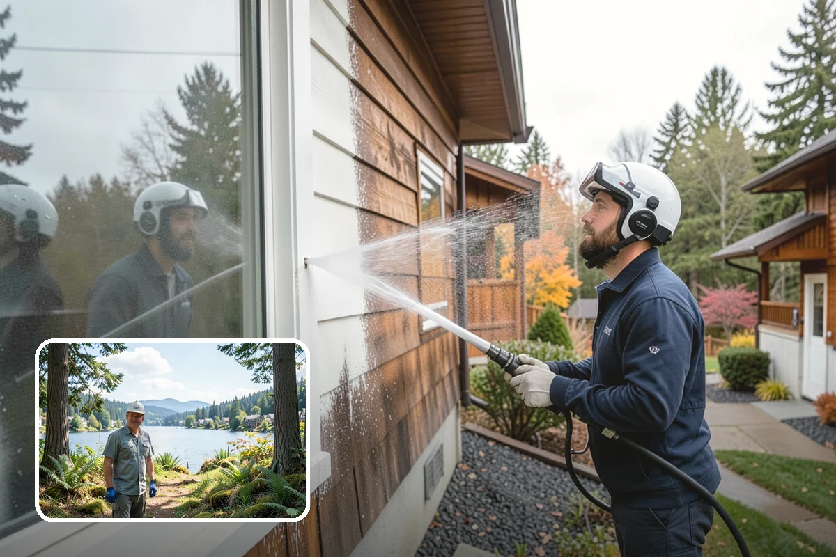 Brightening Treatment in Milton, King County, WA - Restores natural color to cleaned or stripped wood