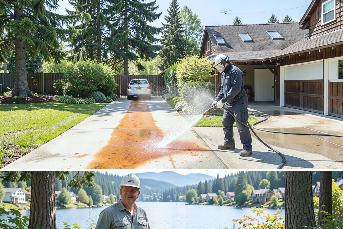 Brightening Treatment in Milton, King County, WA - Best performed in dry conditions immediately after cleaning or stripping, so the surface can dry evenly before any finish is...
