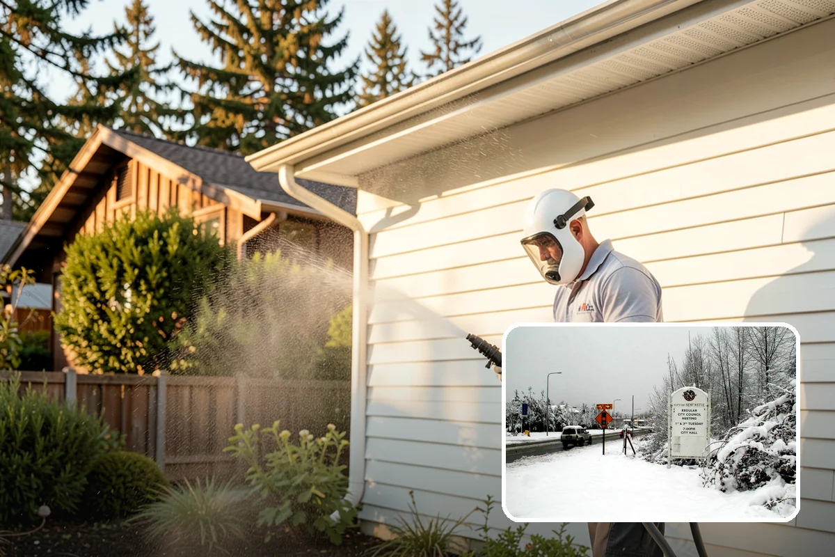 Brightening Treatment in Newcastle, King County, WA - Restores natural color to cleaned or stripped wood