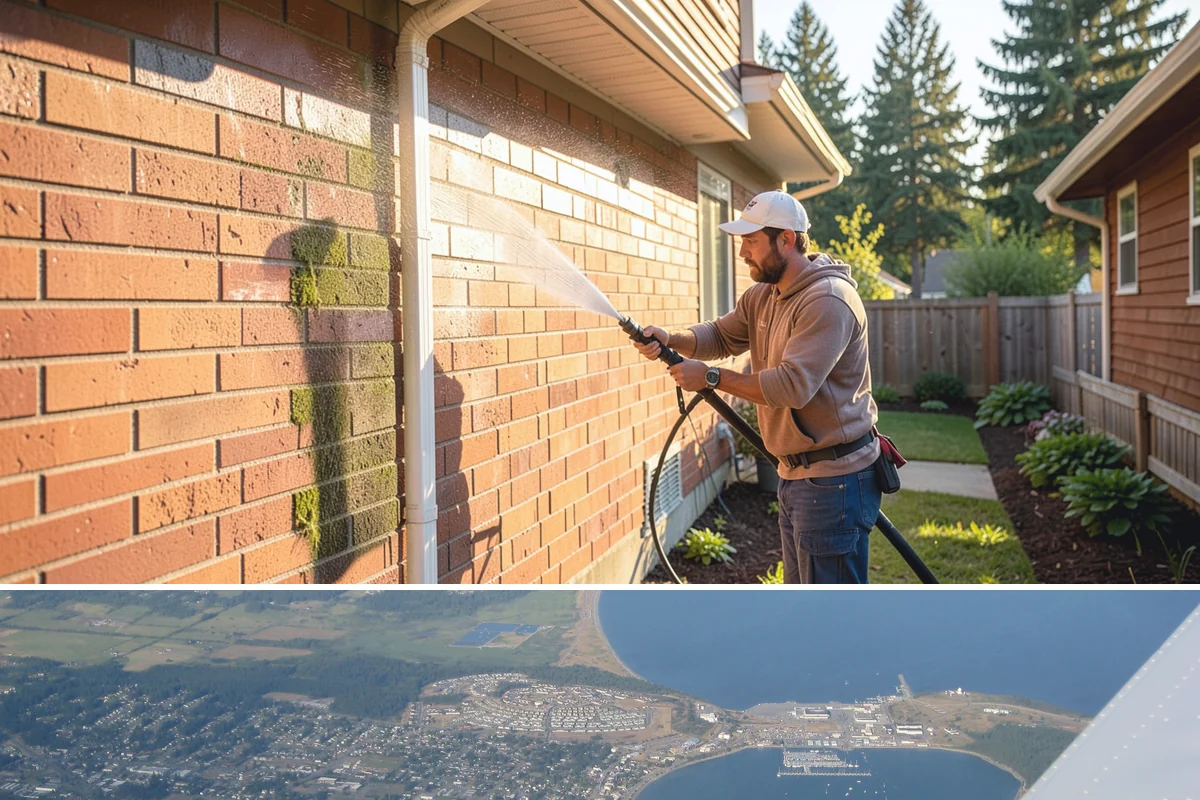 Brightening Treatment in Oak Harbor, Island County, WA - Best performed in dry conditions immediately after cleaning or stripping, so the surface can dry evenly before any finish is...