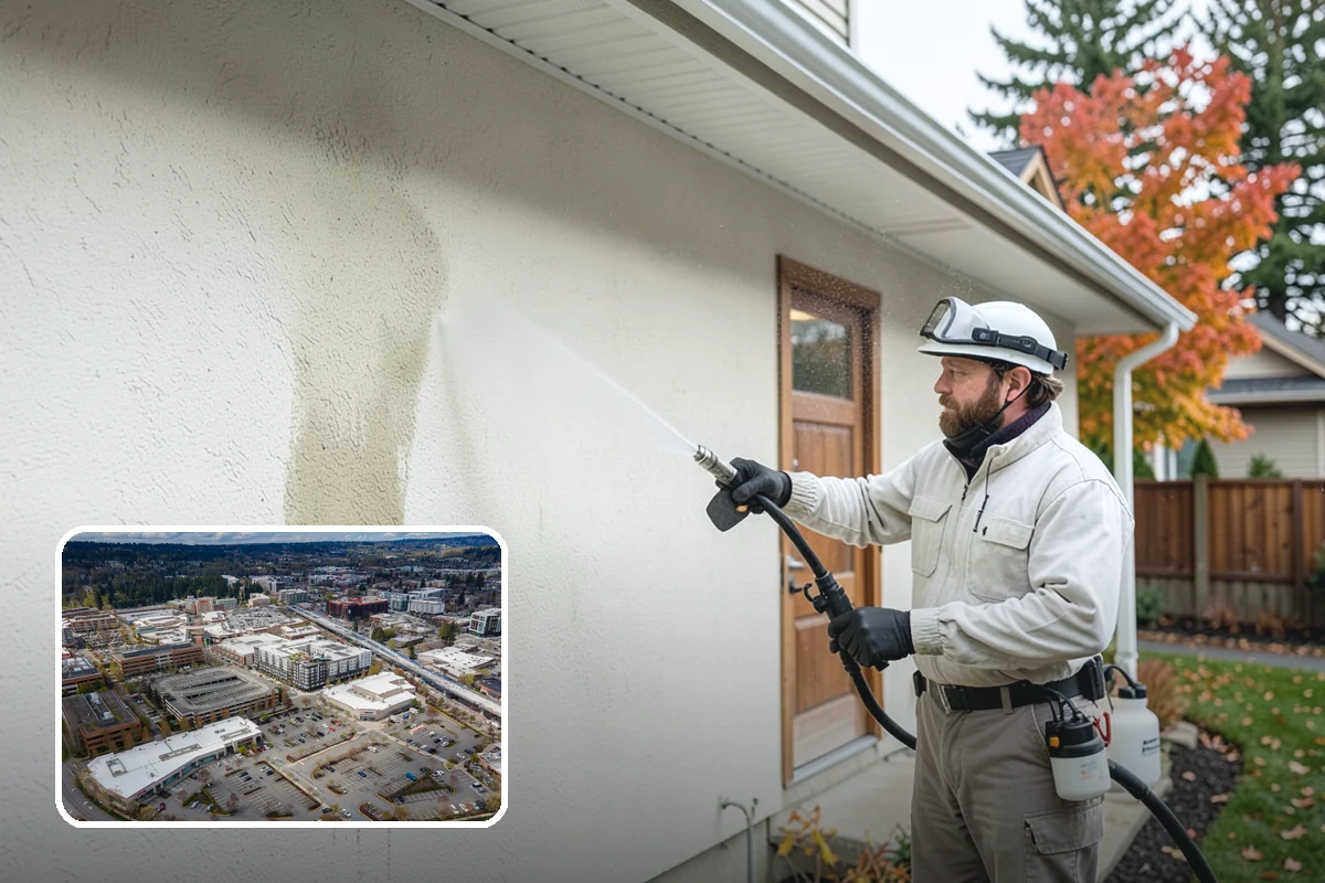 Brightening Treatment in Redmond, King County, WA - Restores natural color to cleaned or stripped wood