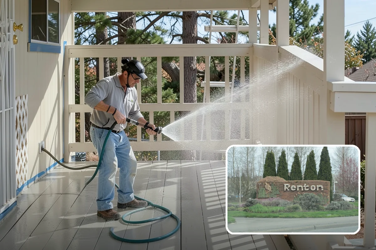 Brightening Treatment in Renton, King County, WA - Restores natural color to cleaned or stripped wood