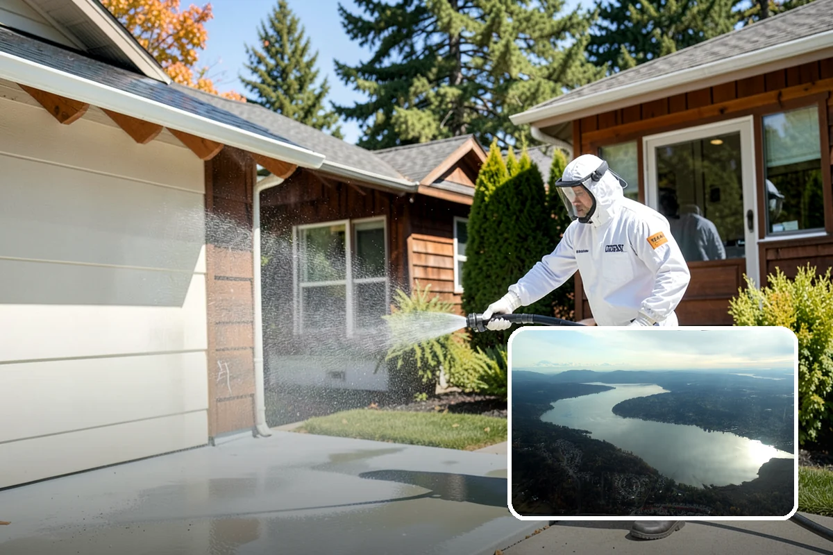 Brightening Treatment in Sammamish, King County, WA - Restores natural color to cleaned or stripped wood