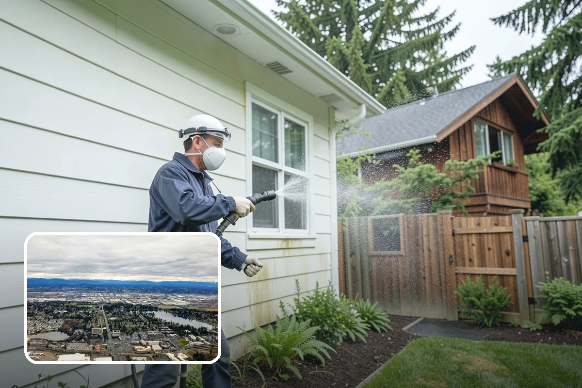 Brightening Treatment in SeaTac, King County, WA - Restores natural color to cleaned or stripped wood