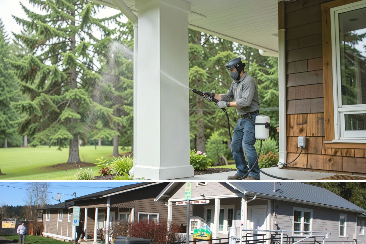 Brightening Treatment in South Prairie, Pierce County, WA - Best performed in dry conditions immediately after cleaning or stripping, so the surface can dry evenly before any finish is...
