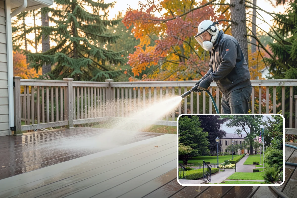 Brightening Treatment in Woodinville, King County, WA - Restores natural color to cleaned or stripped wood