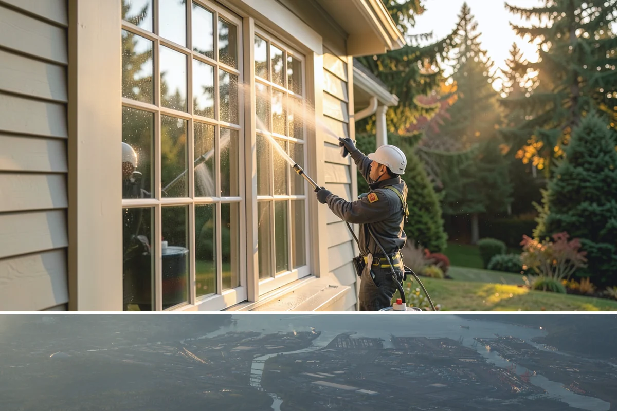 Calcium Deposit Removal in Fife, Pierce County, WA - Calcium and efflorescence deposits can be treated year-round, with dry conditions helping confirm complete removal.