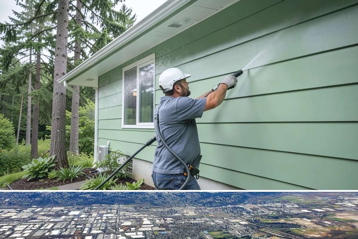 Calcium Deposit Removal in Kent, King County, WA - Calcium and efflorescence deposits can be treated year-round, with dry conditions helping confirm complete removal.