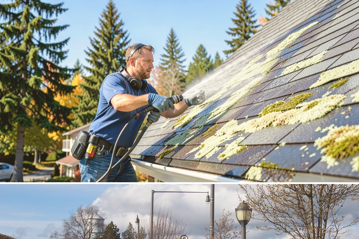 Calcium Deposit Removal in Marysville, Snohomish County, WA - Calcium and efflorescence deposits can be treated year-round, with dry conditions helping confirm complete removal.