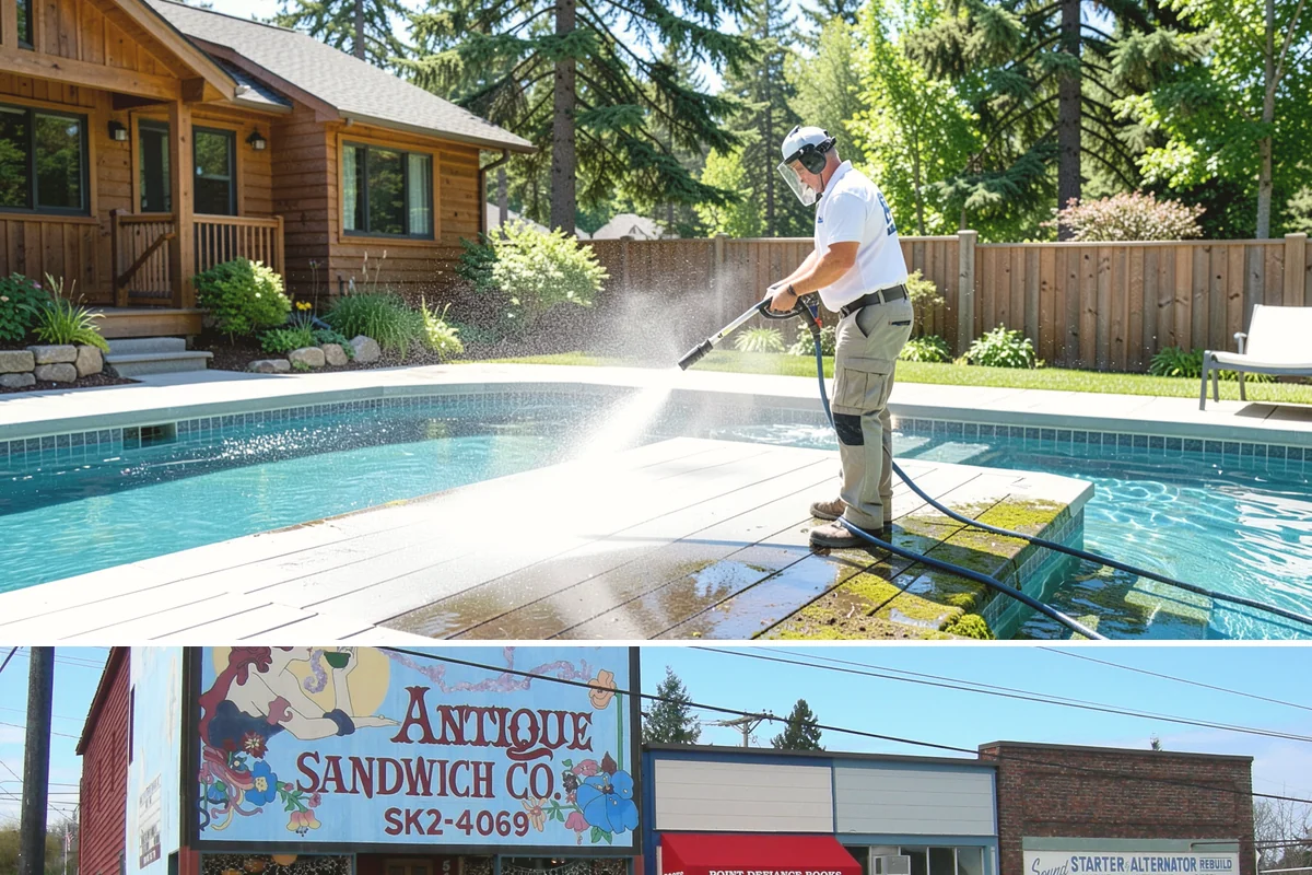 Calcium Deposit Removal in Ruston, Pierce County, WA - Calcium and efflorescence deposits can be treated year-round, with dry conditions helping confirm complete removal.