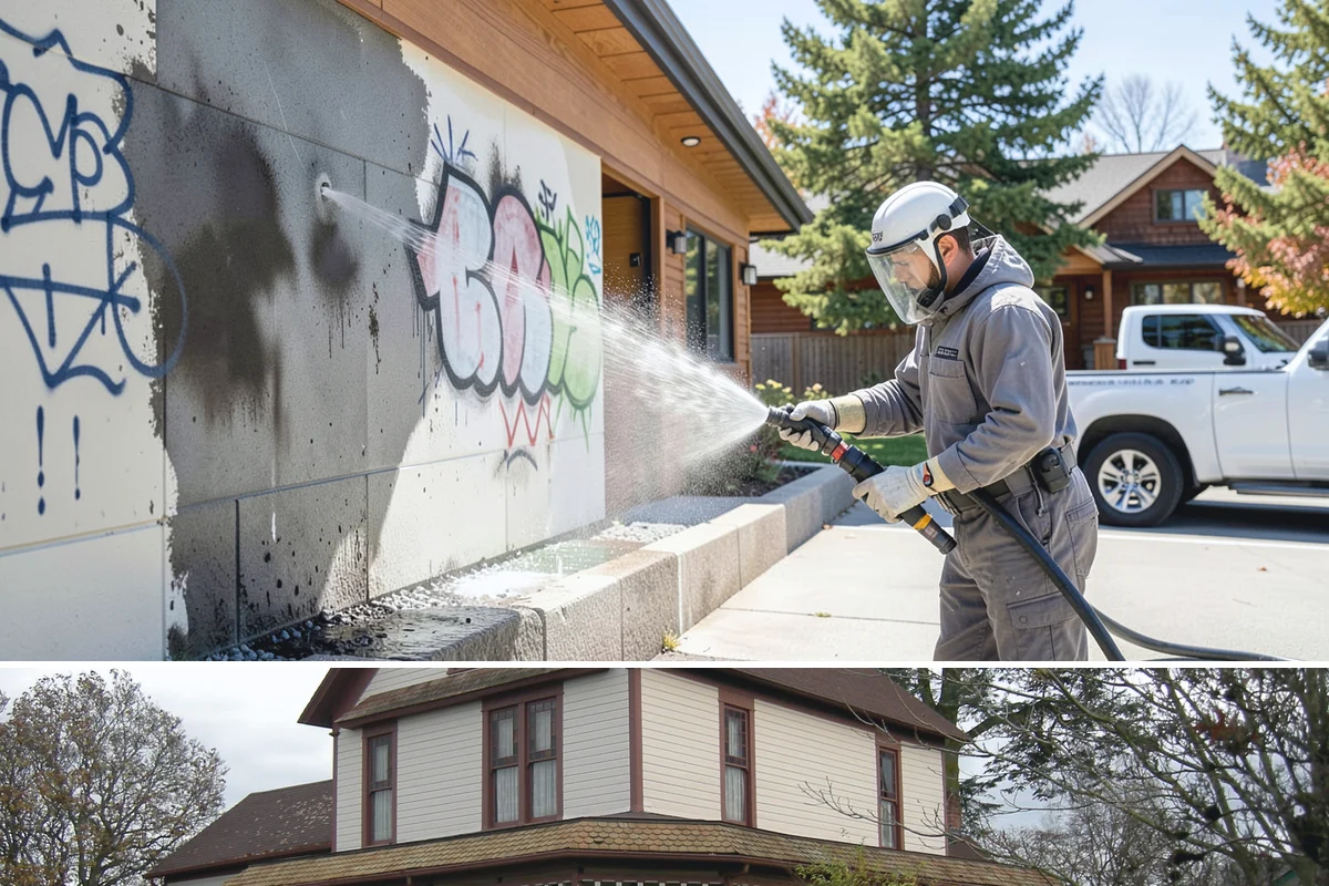 Calcium Deposit Removal in Sumner, Pierce County, WA - Calcium and efflorescence deposits can be treated year-round, with dry conditions helping confirm complete removal.