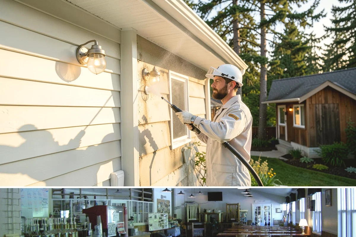 Car Dealership Cleaning in Black Diamond, King County, WA - Monthly or quarterly lot cleaning works best, with heavier facade and glass washing in the drier spring and summer months.