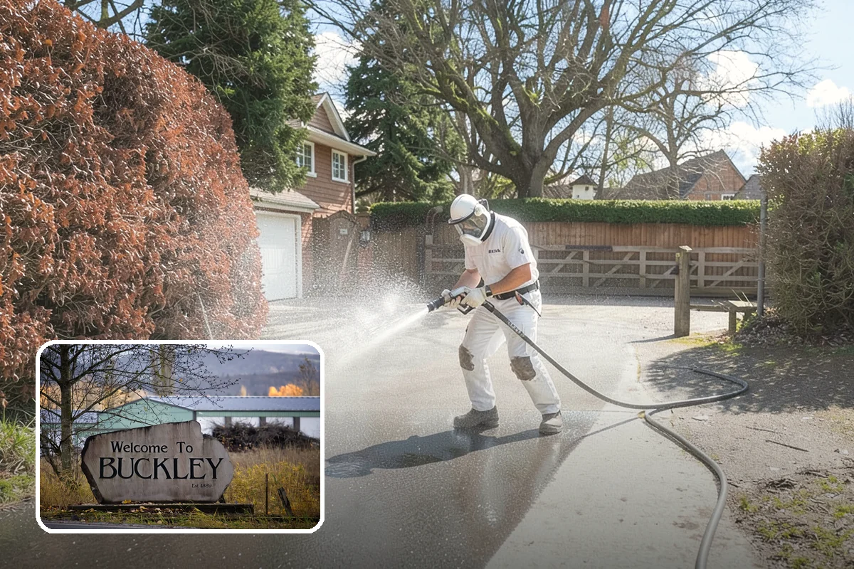 Car Dealership Cleaning in Buckley, Pierce County, WA - Makes inventory pop against a clean, bright display lot