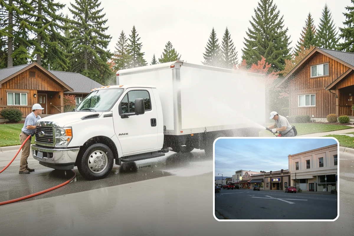 Car Dealership Cleaning in Burlington, Skagit County, WA - Makes inventory pop against a clean, bright display lot