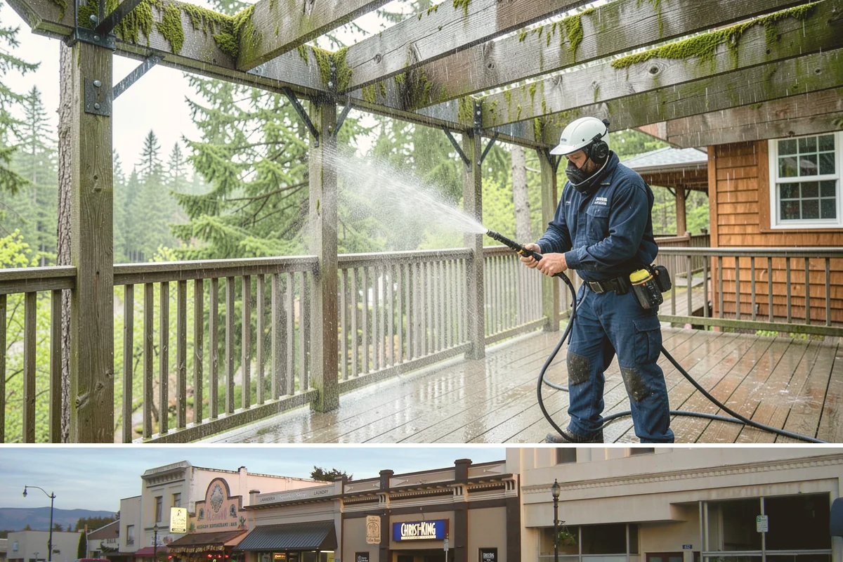 Car Dealership Cleaning in Burlington, Skagit County, WA - Monthly or quarterly lot cleaning works best, with heavier facade and glass washing in the drier spring and summer months.
