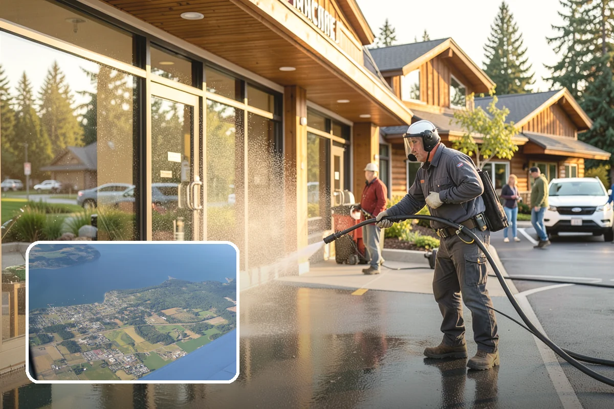 Car Dealership Cleaning in Coupeville, Island County, WA - Makes inventory pop against a clean, bright display lot