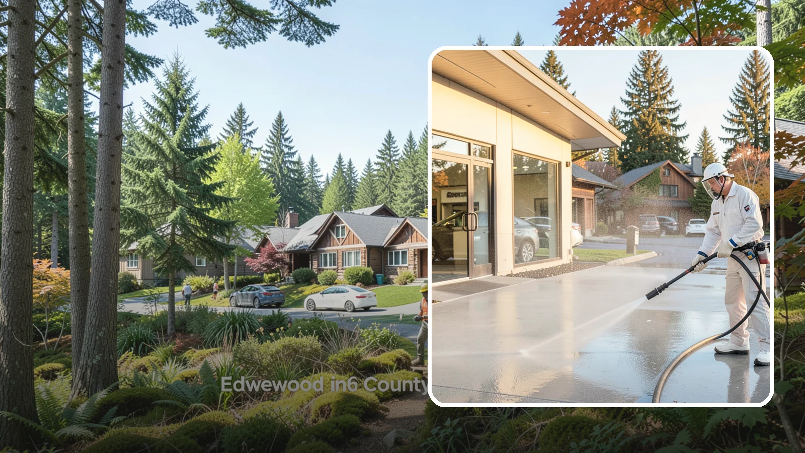 Car Dealership Cleaning in Edgewood, Pierce County, WA - Large-lot exterior cleaning for auto dealerships that brightens showroom facades, display lots, and service drives so inventory...