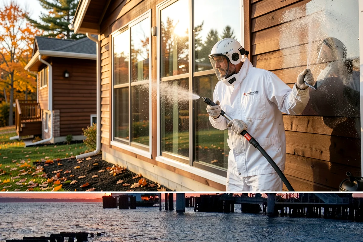 Car Dealership Cleaning in Edmonds, Snohomish County, WA - Monthly or quarterly lot cleaning works best, with heavier facade and glass washing in the drier spring and summer months.