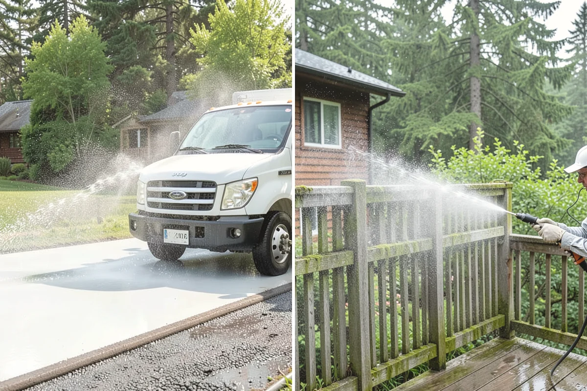 Car Dealership Cleaning in La Conner, Skagit County, WA - Plan lot sections to keep inventory access open