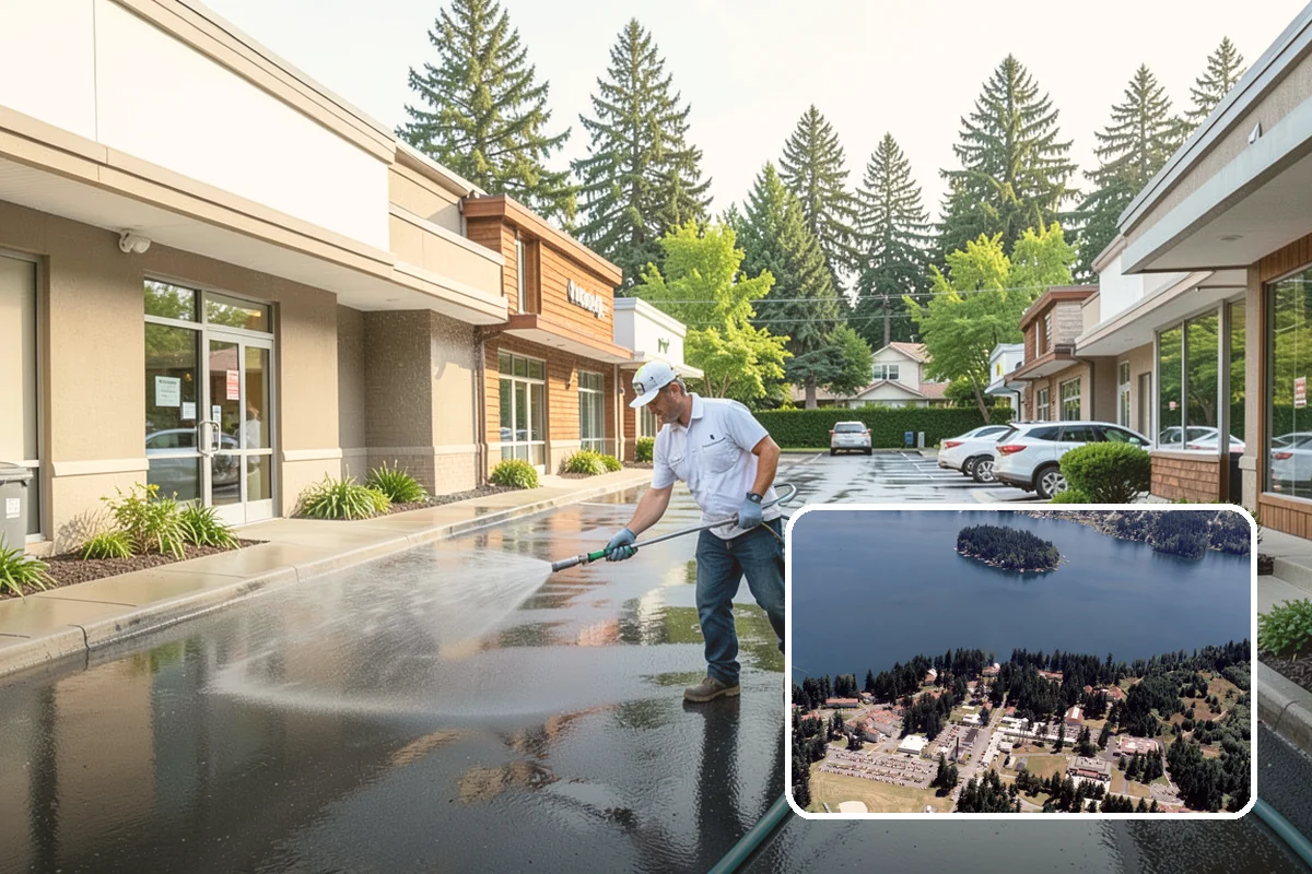 Car Dealership Cleaning in Lakewood, Pierce County, WA - Makes inventory pop against a clean, bright display lot
