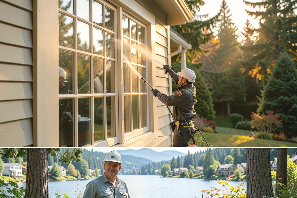 Car Dealership Cleaning in Milton, King County, WA - Monthly or quarterly lot cleaning works best, with heavier facade and glass washing in the drier spring and summer months.