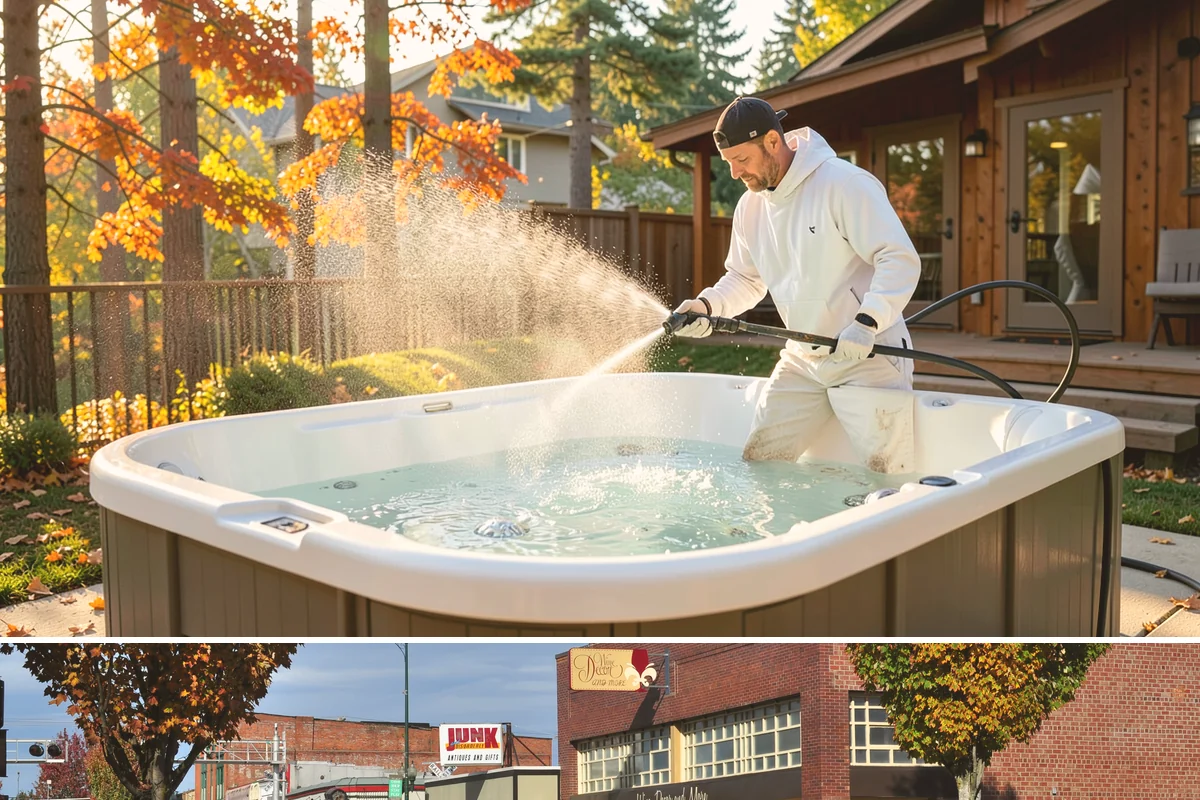 Car Dealership Cleaning in Puyallup, Pierce County, WA - Monthly or quarterly lot cleaning works best, with heavier facade and glass washing in the drier spring and summer months.