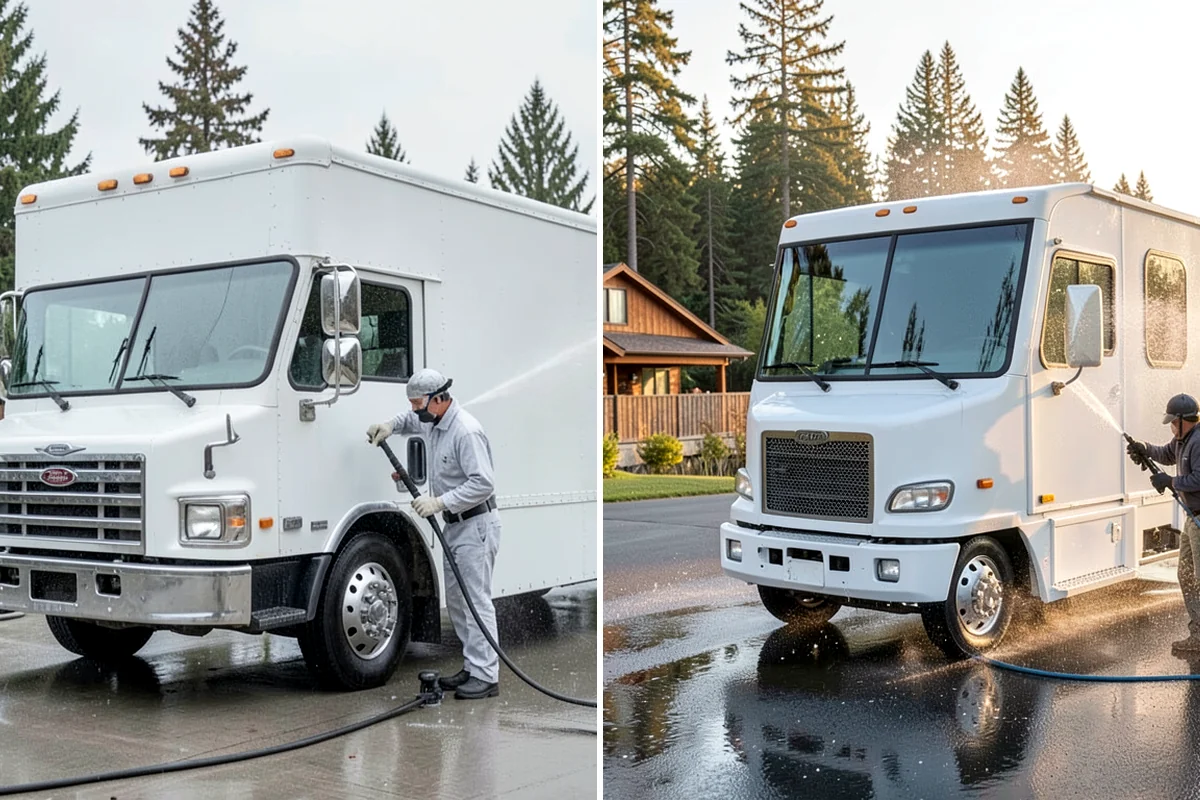 Car Dealership Cleaning in Snoqualmie, King County, WA - Plan lot sections to keep inventory access open