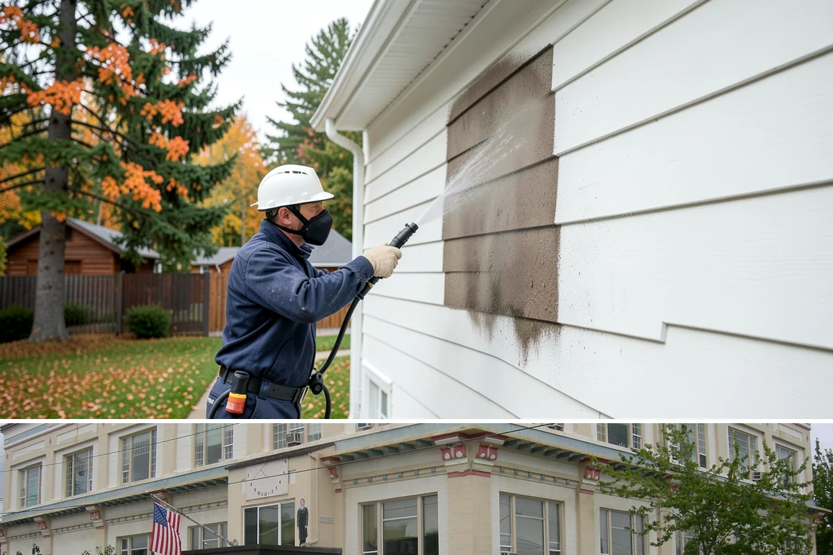 Carport Cleaning in Anacortes, Skagit County, WA - Plan carport cleaning for the drier summer months when the framing can fully dry and moss treatment lasts longest.