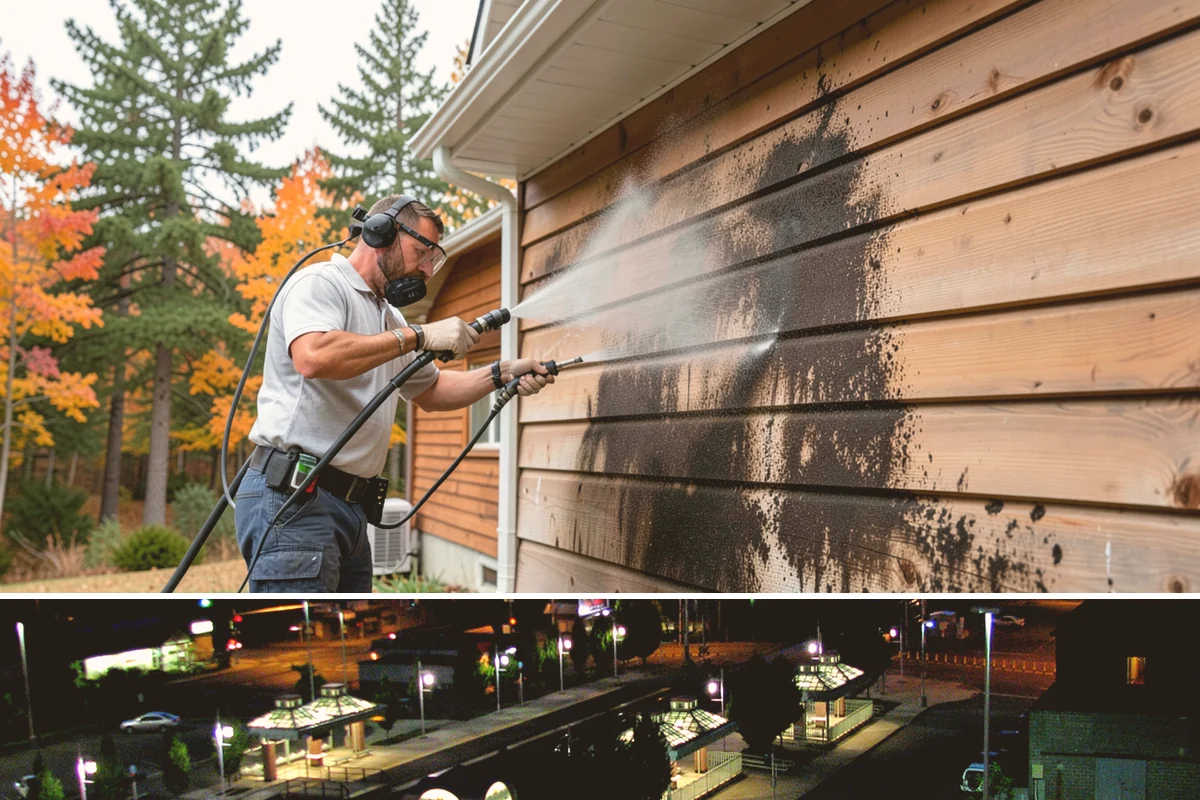 Carport Cleaning in Auburn, King County, WA - Plan carport cleaning for the drier summer months when the framing can fully dry and moss treatment lasts longest.