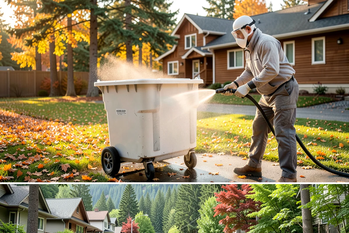Carport Cleaning in Darrington, Snohomish County, WA - Plan carport cleaning for the drier summer months when the framing can fully dry and moss treatment lasts longest.