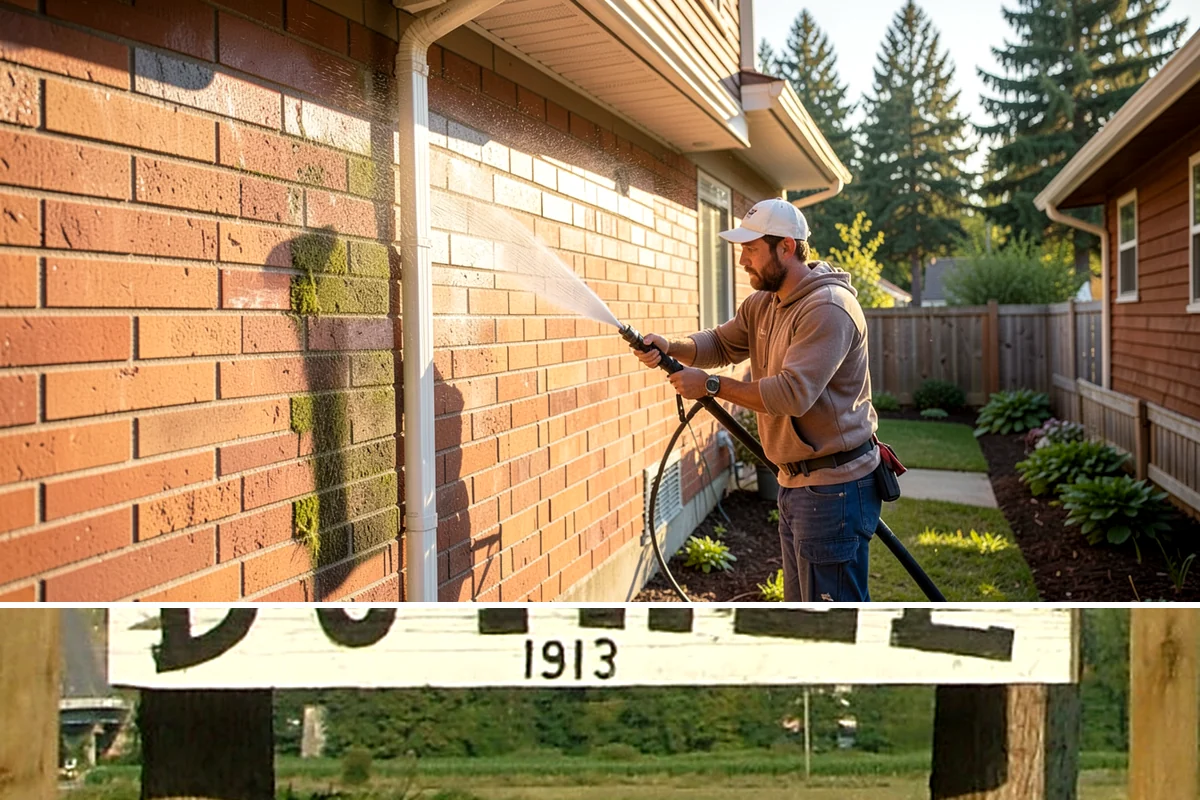 Carport Cleaning in Duvall, King County, WA - Plan carport cleaning for the drier summer months when the framing can fully dry and moss treatment lasts longest.