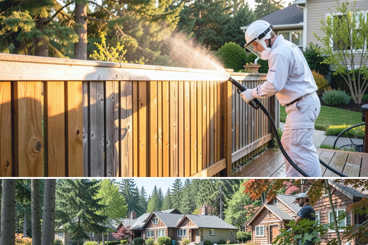 Carport Cleaning in Edgewood, Pierce County, WA - Plan carport cleaning for the drier summer months when the framing can fully dry and moss treatment lasts longest.