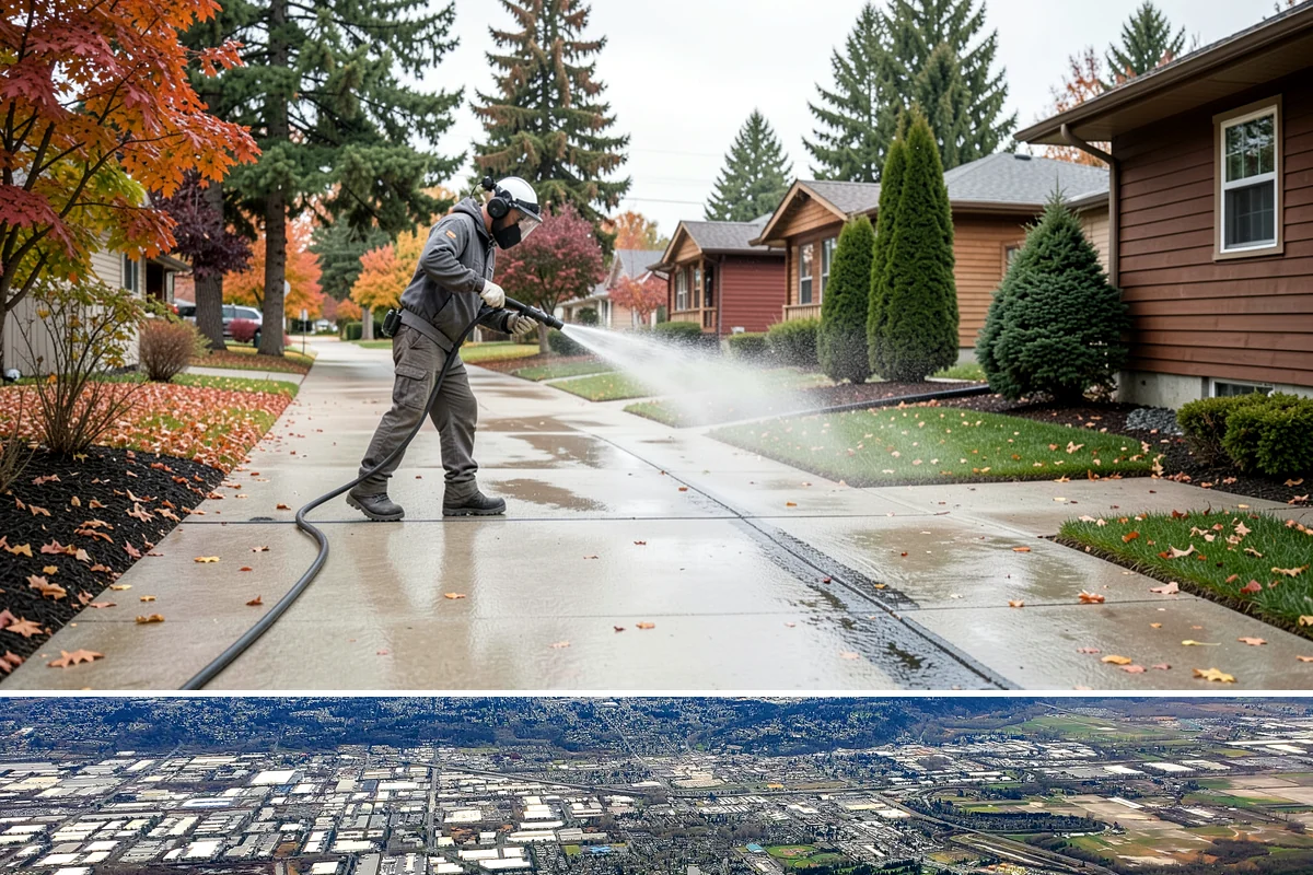 Carport Cleaning in Kent, King County, WA - Plan carport cleaning for the drier summer months when the framing can fully dry and moss treatment lasts longest.