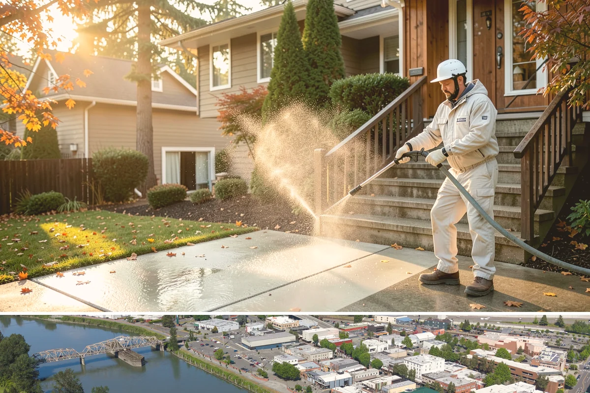 Carport Cleaning in Mount Vernon, Skagit County, WA - Plan carport cleaning for the drier summer months when the framing can fully dry and moss treatment lasts longest.