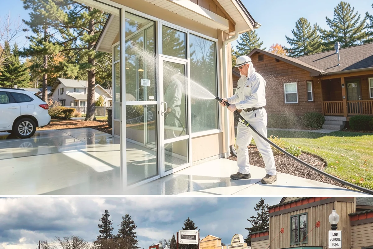 Carport Cleaning in Roy, Pierce County, WA - Plan carport cleaning for the drier summer months when the framing can fully dry and moss treatment lasts longest.