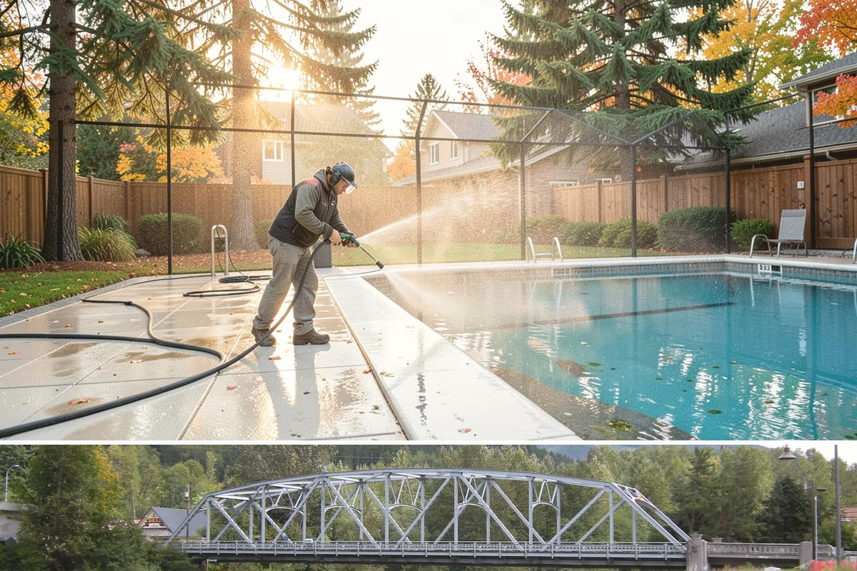 Carport Cleaning in Skykomish, King County, WA - Plan carport cleaning for the drier summer months when the framing can fully dry and moss treatment lasts longest.