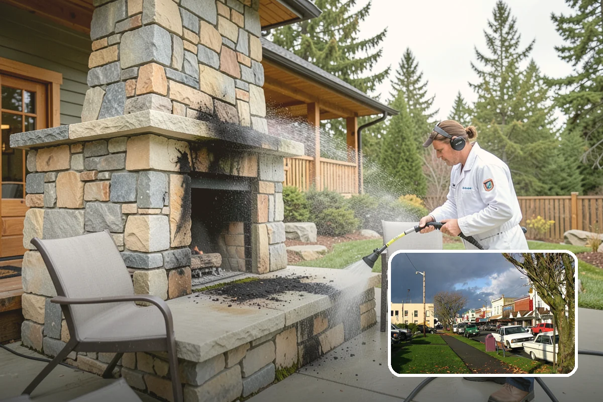 Cedar Deck Cleaning in Arlington, Snohomish County, WA - Revives cedar's warm reddish color