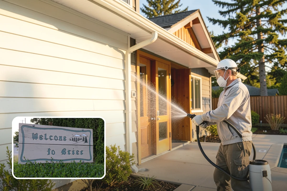 Cedar Deck Cleaning in Brier, Snohomish County, WA - Revives cedar's warm reddish color