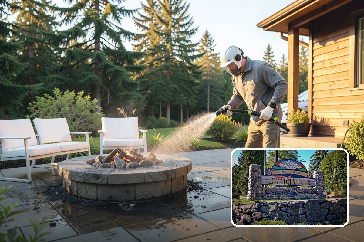 Cedar Deck Cleaning in Eatonville, Pierce County, WA - Revives cedar's warm reddish color