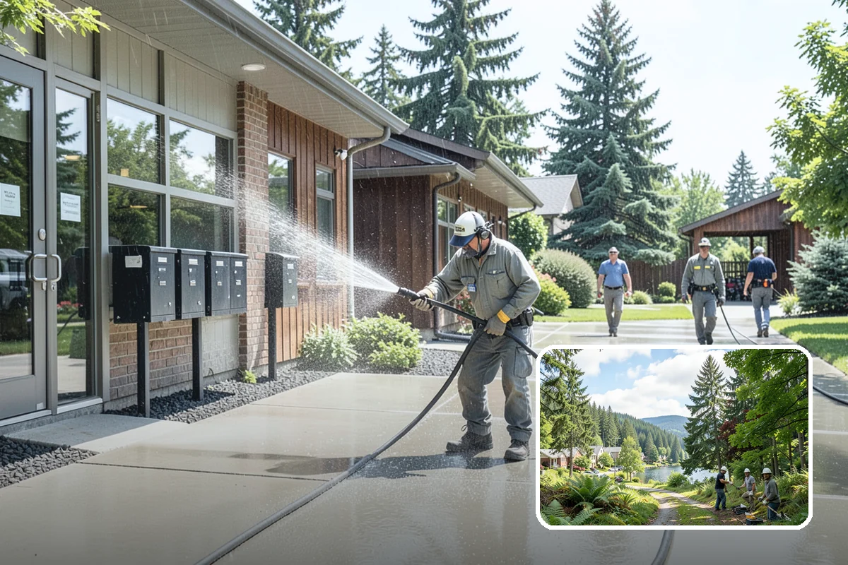 Cedar Deck Cleaning in Lake Forest Park, King County, WA - Revives cedar's warm reddish color