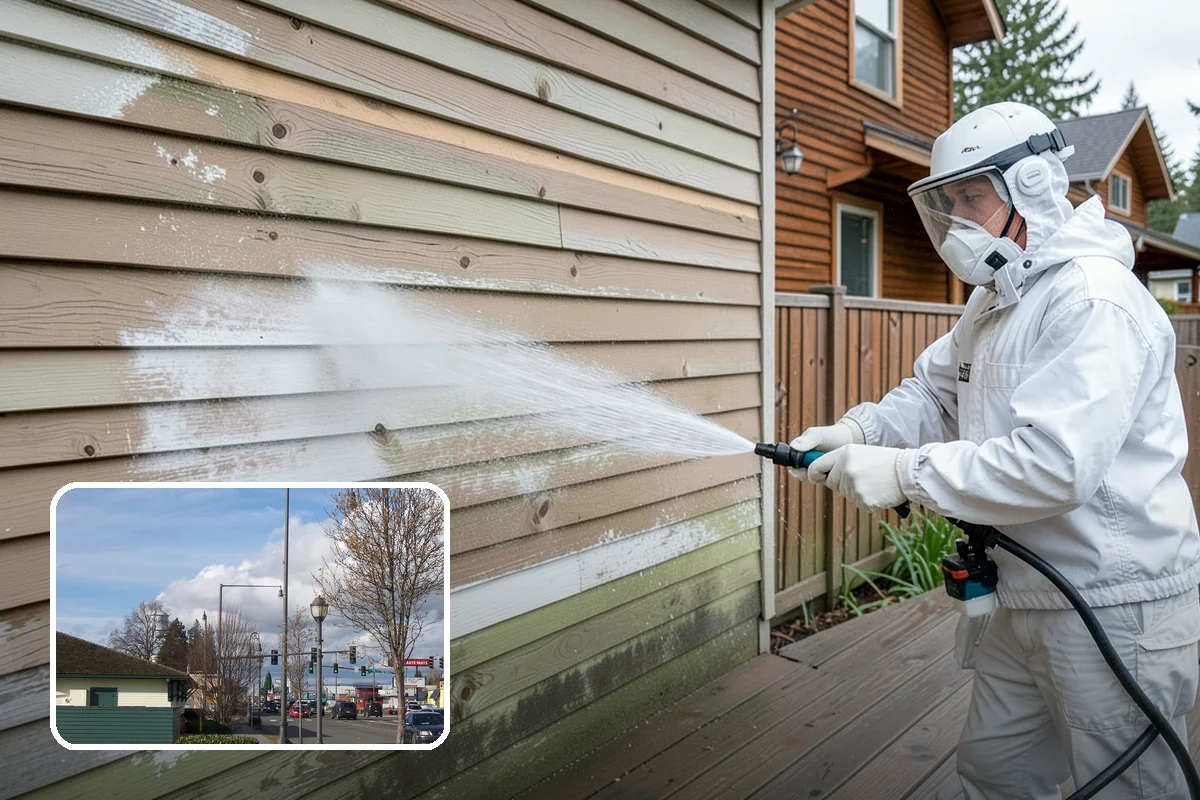 Cedar Deck Cleaning in Marysville, Snohomish County, WA - Revives cedar's warm reddish color