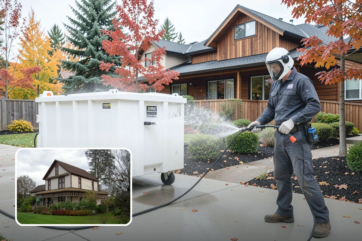 Cedar Deck Cleaning in Sumner, Pierce County, WA - Revives cedar's warm reddish color