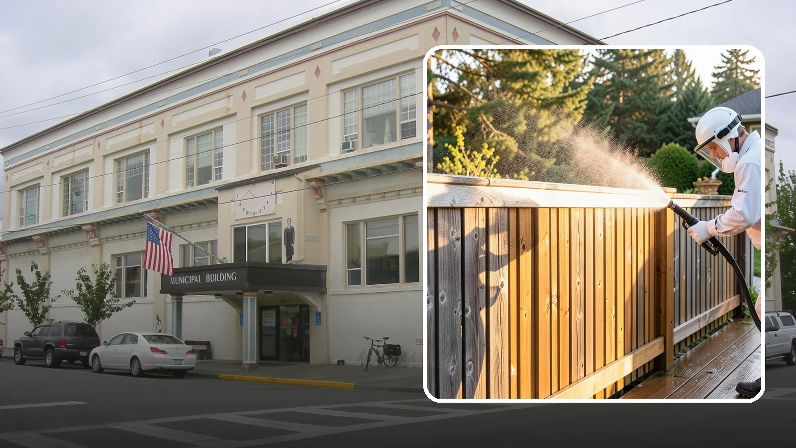 Cedar Fence Cleaning in Anacortes, Skagit County, WA - Gentle cleaning tuned for cedar, the wood that grays fastest under Washington's damp, shaded conditions.