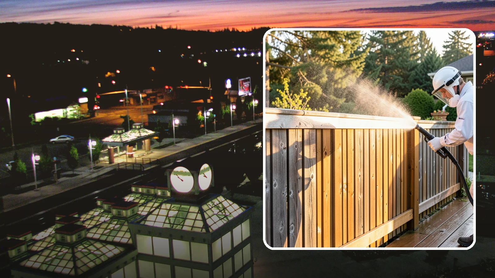 Cedar Fence Cleaning in Auburn, King County, WA - Gentle cleaning tuned for cedar, the wood that grays fastest under Washington's damp, shaded conditions.