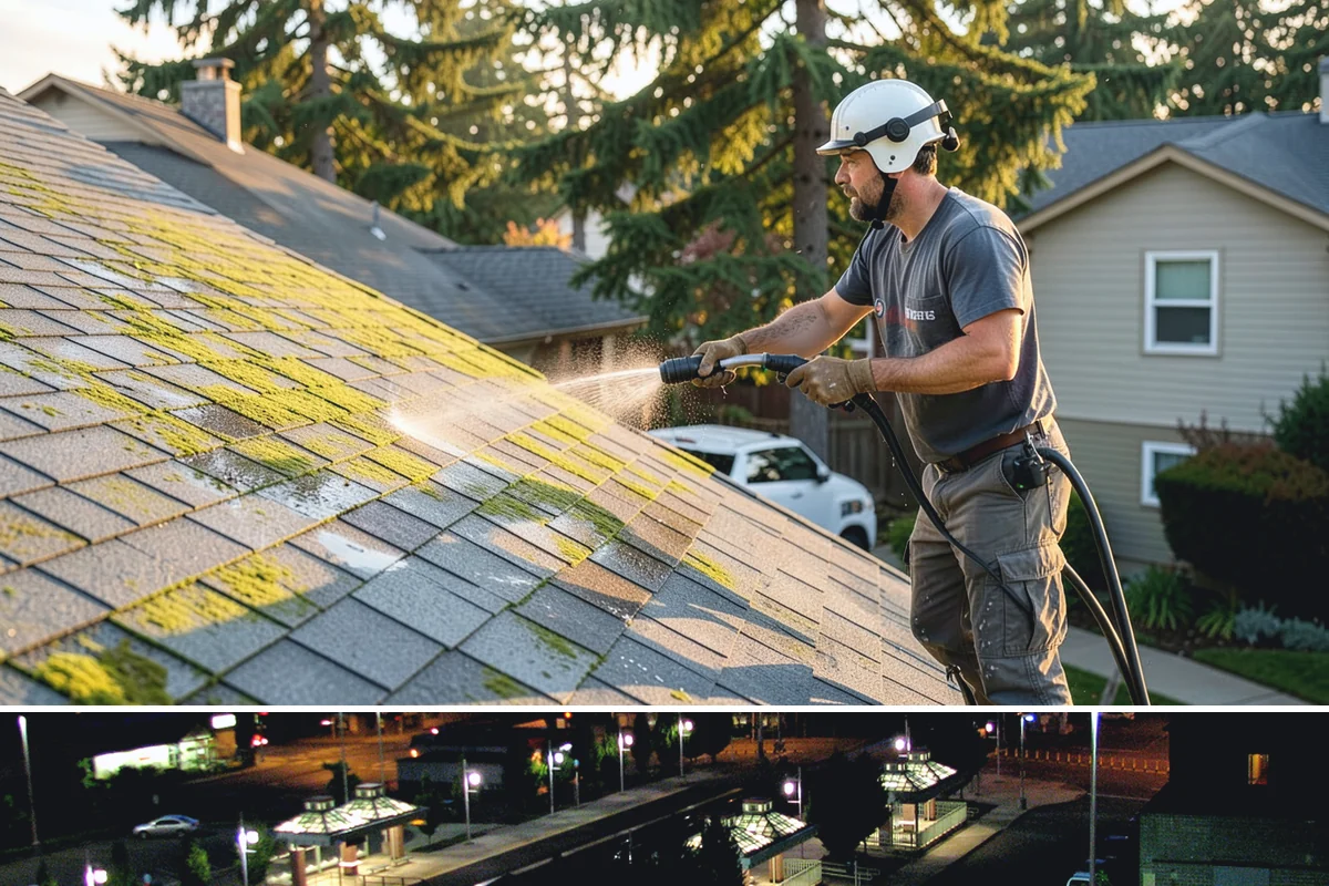 Cedar Fence Cleaning in Auburn, King County, WA - A dry stretch in summer is best so the cedar can fully dry before any stain or sealer goes on.