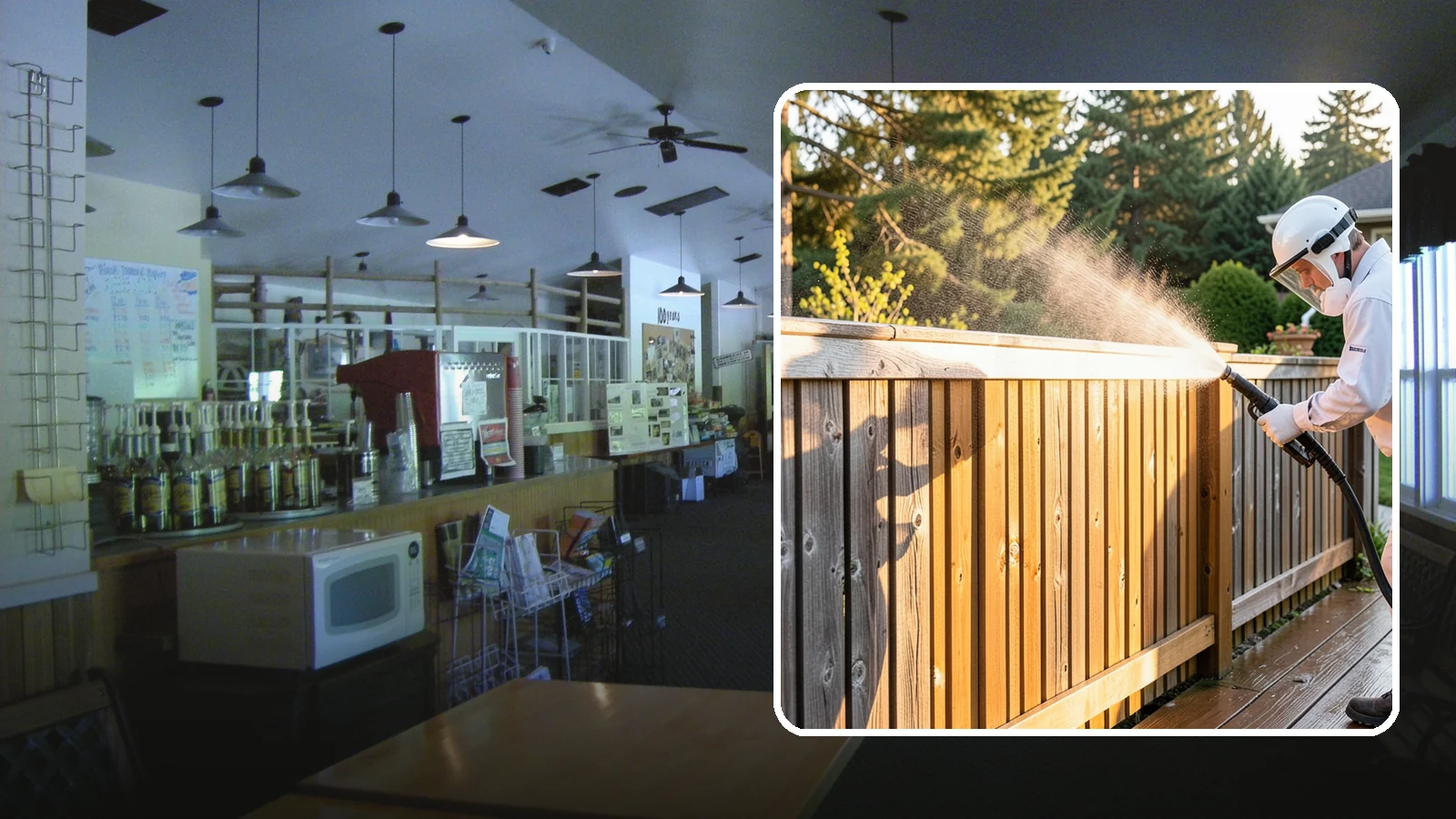 Cedar Fence Cleaning in Black Diamond, King County, WA - Gentle cleaning tuned for cedar, the wood that grays fastest under Washington's damp, shaded conditions.