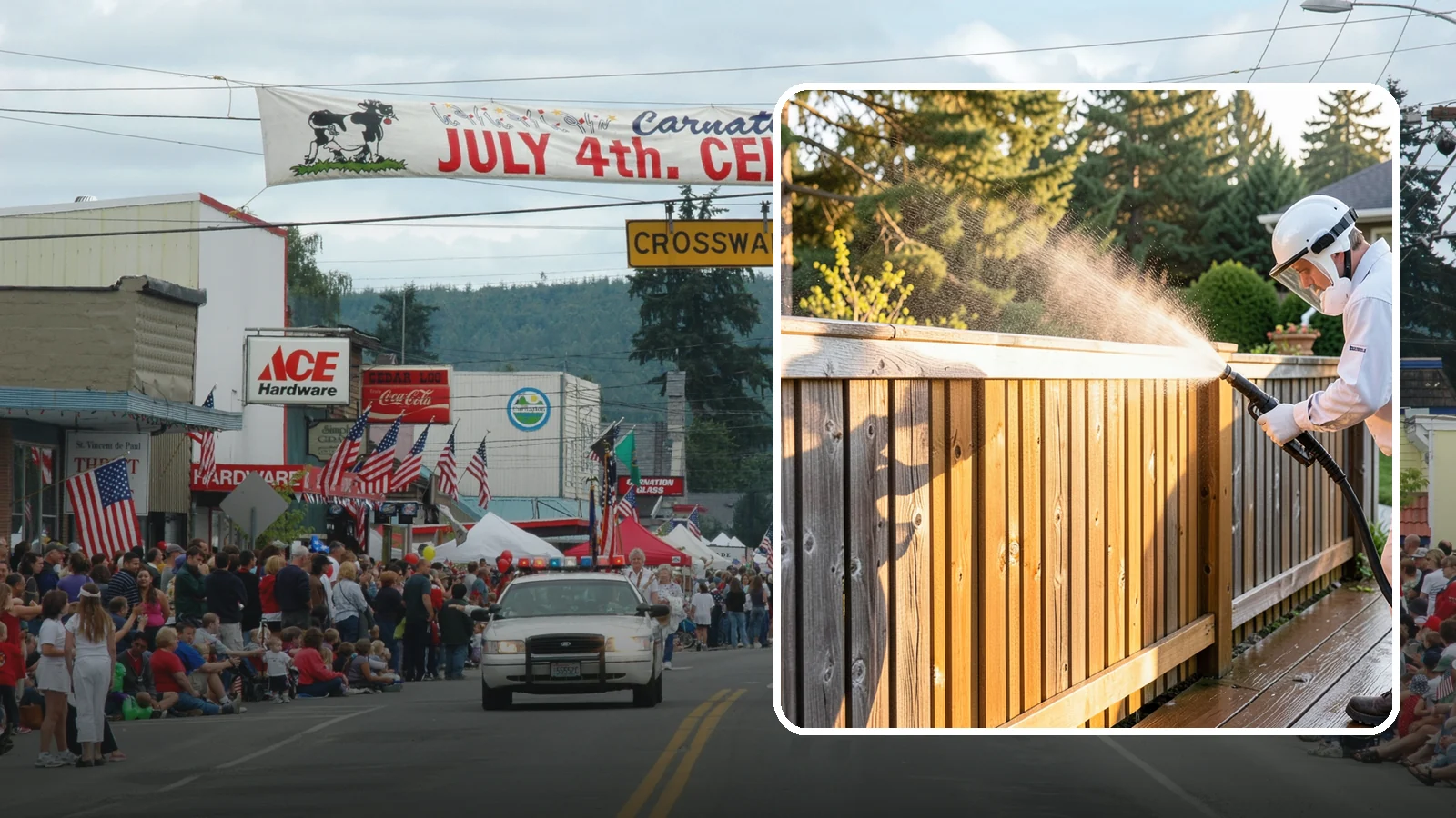 Cedar Fence Cleaning in Carnation, King County, WA - Gentle cleaning tuned for cedar, the wood that grays fastest under Washington's damp, shaded conditions.