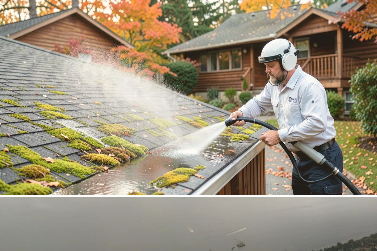 Cedar Fence Cleaning in Des Moines, King County, WA - A dry stretch in summer is best so the cedar can fully dry before any stain or sealer goes on.