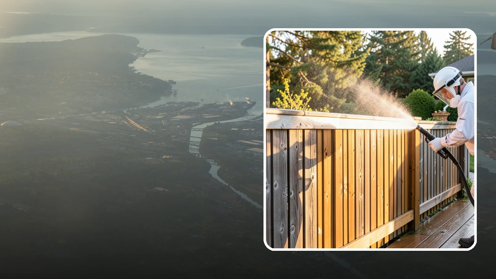 Cedar Fence Cleaning in Fife, Pierce County, WA - Gentle cleaning tuned for cedar, the wood that grays fastest under Washington's damp, shaded conditions.